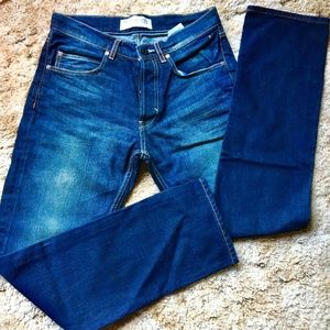 {Adidas} Conductor Relaxed Fit Denim Jeans, 32